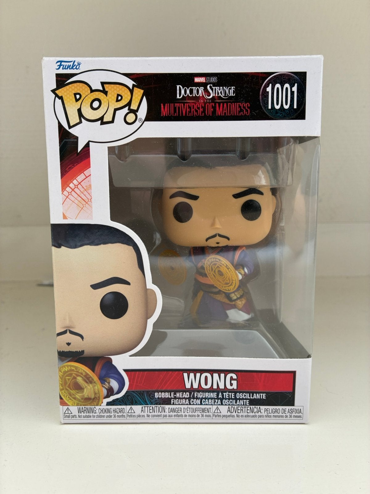 MARVEL funko pop wong nummer 1001, Ophalen of Verzenden, Zo goed als nieuw