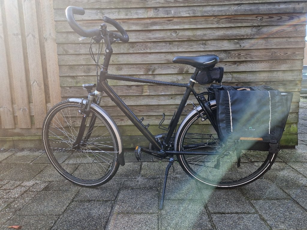 multi cycle toerfiets, Velgrem, Zo goed als nieuw, Meer dan 20 versnellingen, 53 tot 57 cm