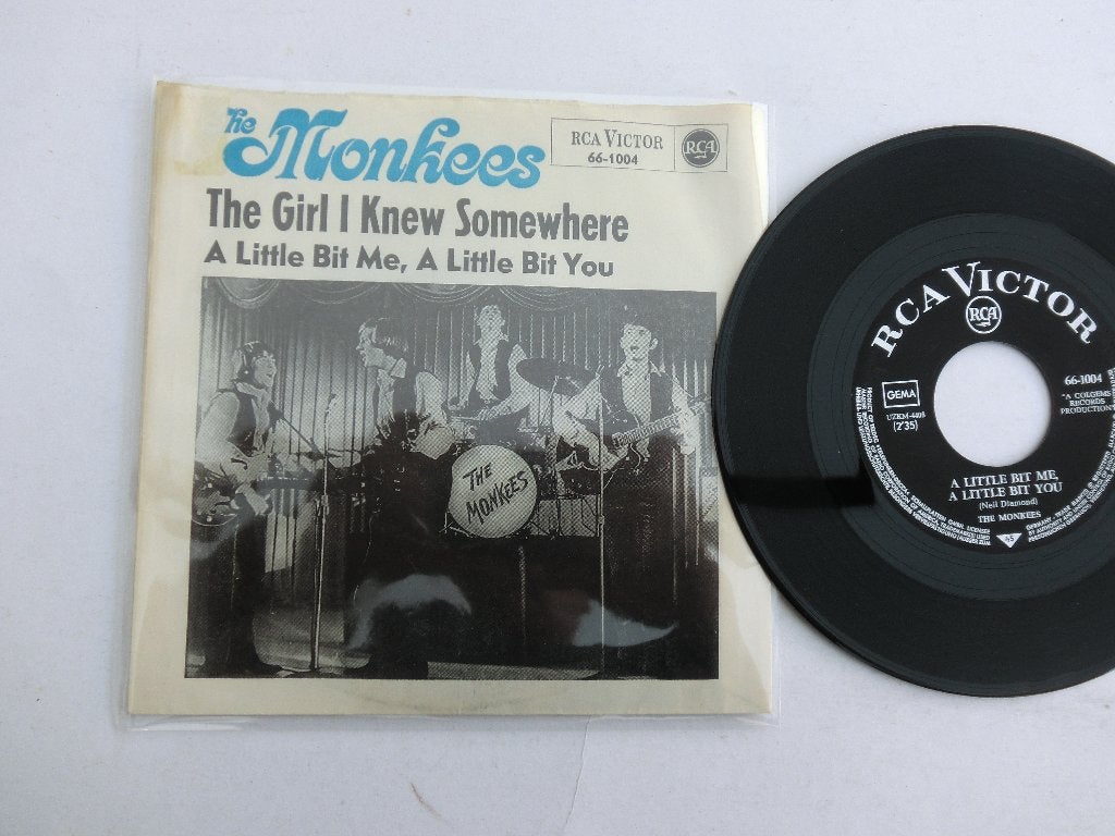 The Monkees  The girl I knew somewhere, 7 inch, Single, Ophalen of Verzenden, Zo goed als nieuw