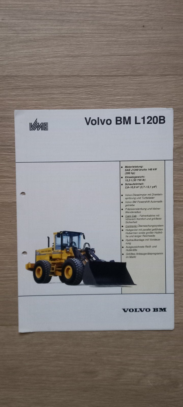 Volvo BM  L 120 B shovel., Ophalen of Verzenden