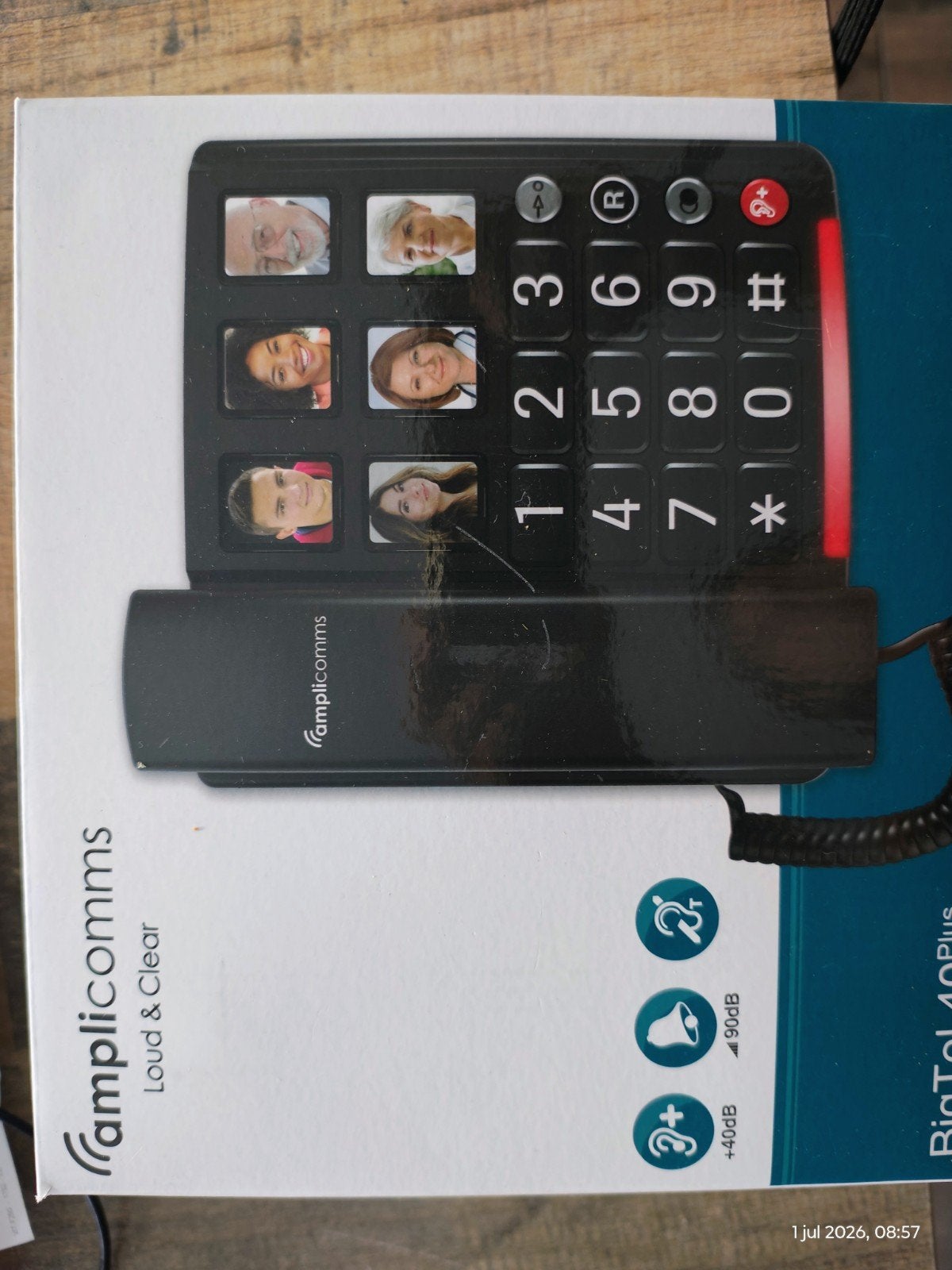 Telefoon voor ouderen., Ophalen, Nieuw
