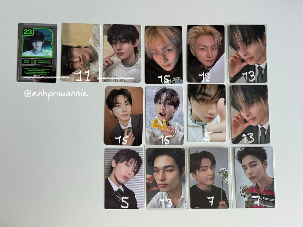 enhypen pob ld photocards, Ophalen of Verzenden