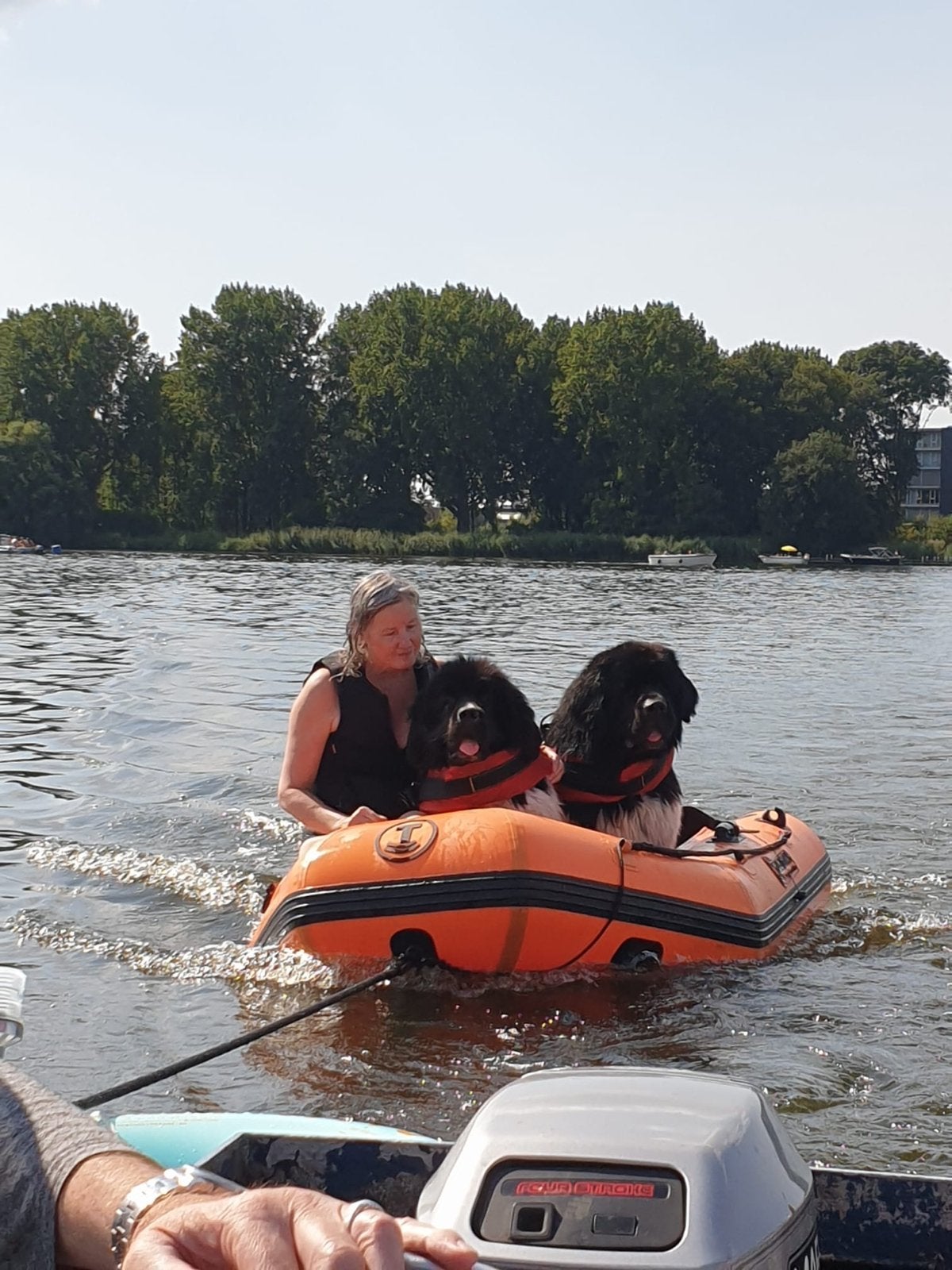 Talamex Aqualine 2.30m rubberboot - Zeer goede staat, Watersport en Boten, Ophalen, Zo goed als nieuw, Peddels, Talamex