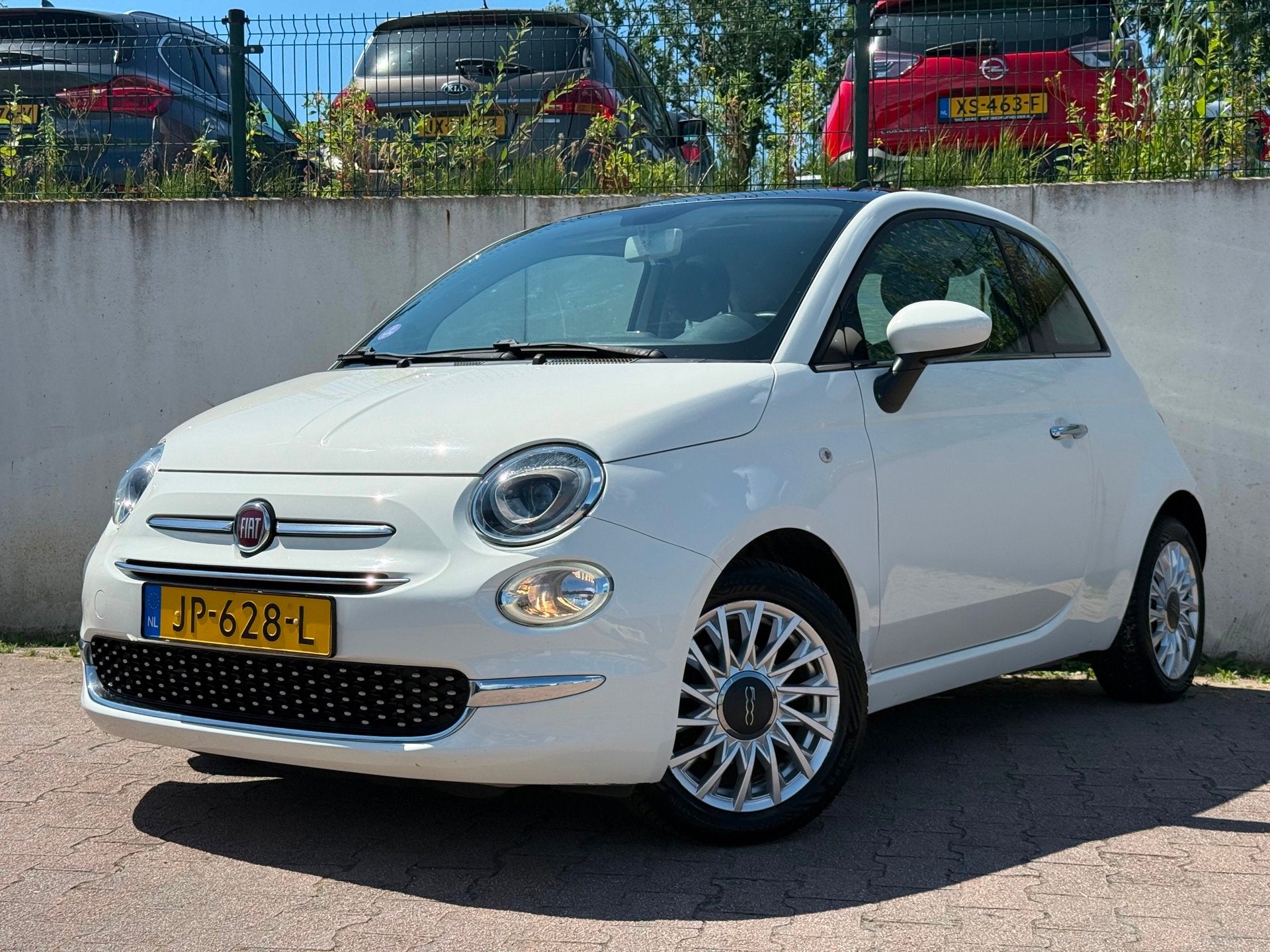 Fiat 500 0.9 TwinAir Turbo Lounge/PANO/AIRCO/PDC/FACELIFT/NE, Voorwielaandrijving, Dealer onderhouden, Stof, Gebruikt