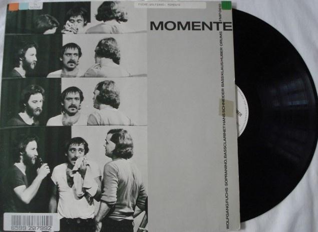 Wolfgang Fuchs - Moments, Cd's en Dvd's, Vinyl | Jazz en Blues, Ophalen of Verzenden, Gebruikt, 12 inch, Jazz