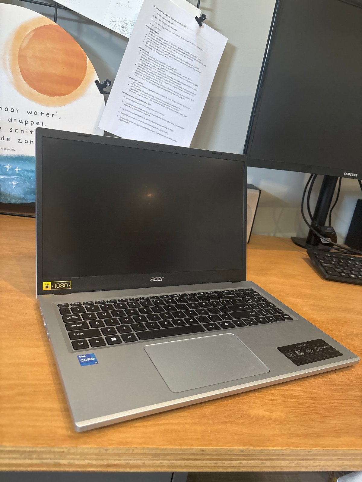 Acer Aspire Go 15 i7 16GB RAM 512GB SSD 15.6” | Nieuw €629, Gebruikt, 2 tot 3 Ghz, 15 inch, Ophalen of Verzenden