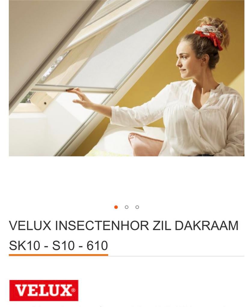 Origineel Velux insectenhor nieuw, Ophalen of Verzenden, Nieuw, Overige typen, Minder dan 200 cm