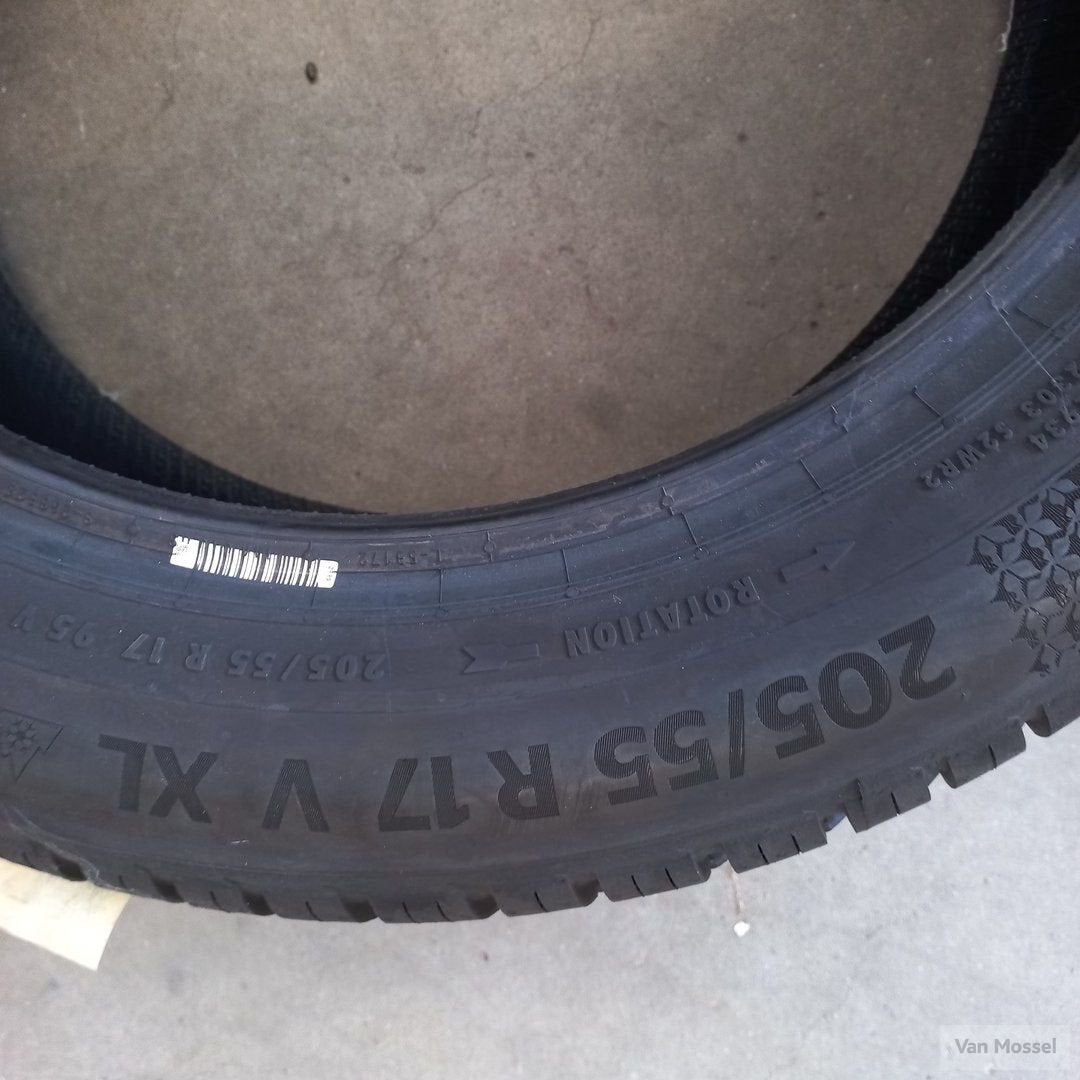 Continental ALLSeason Contact 2 205/55/R17 95V, Gebruikt, -, -, 17 inch