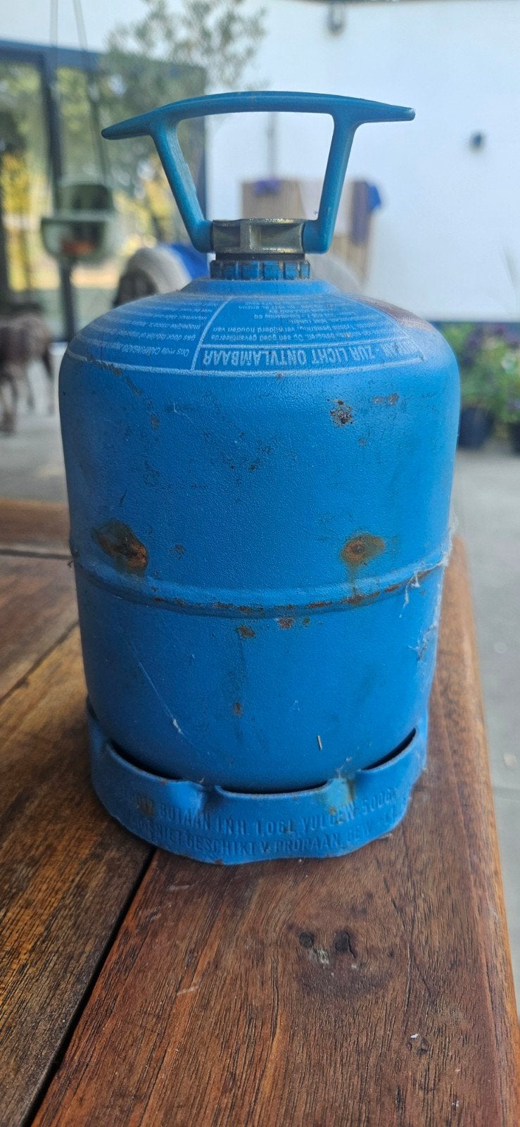 Campingaz gasfles voor camping en outdoor, Ophalen of Verzenden, Gebruikt