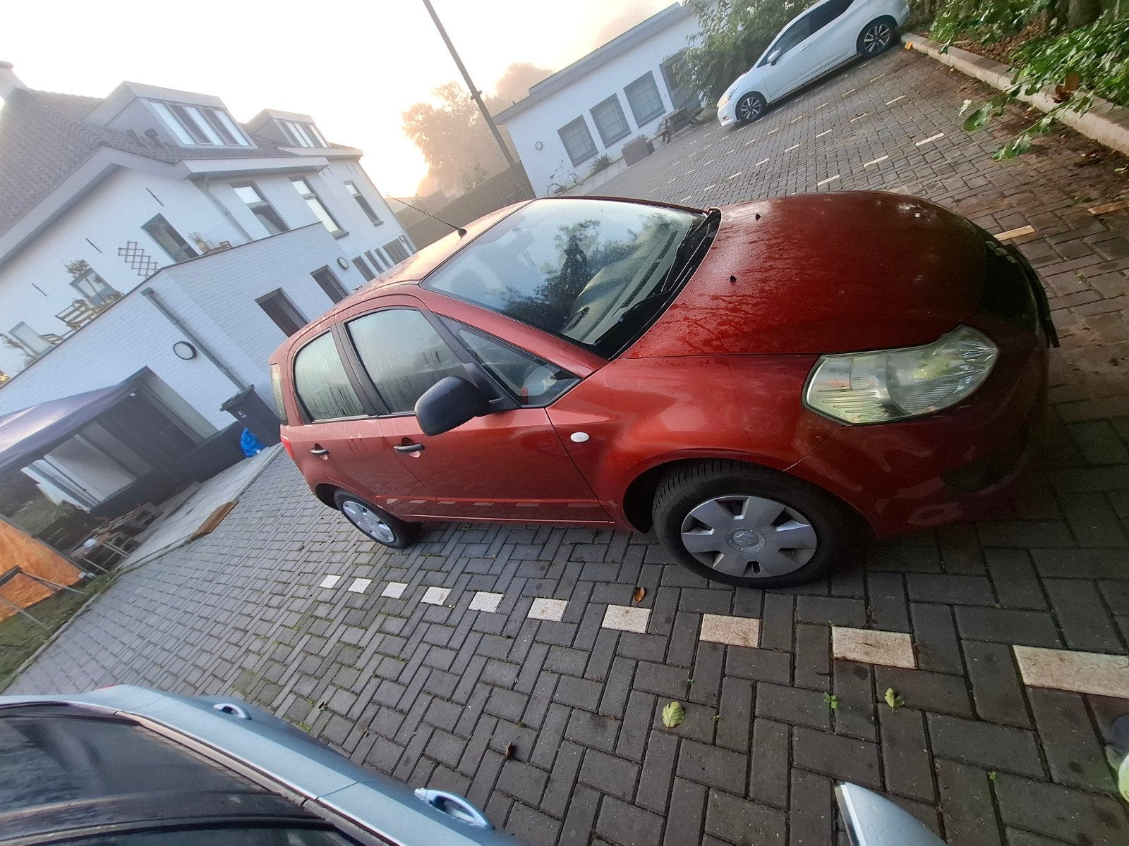suzuki sx4 2007 1.5l benzene, Auto's, Zwart, SX4, Handgeschakeld, Euro 4