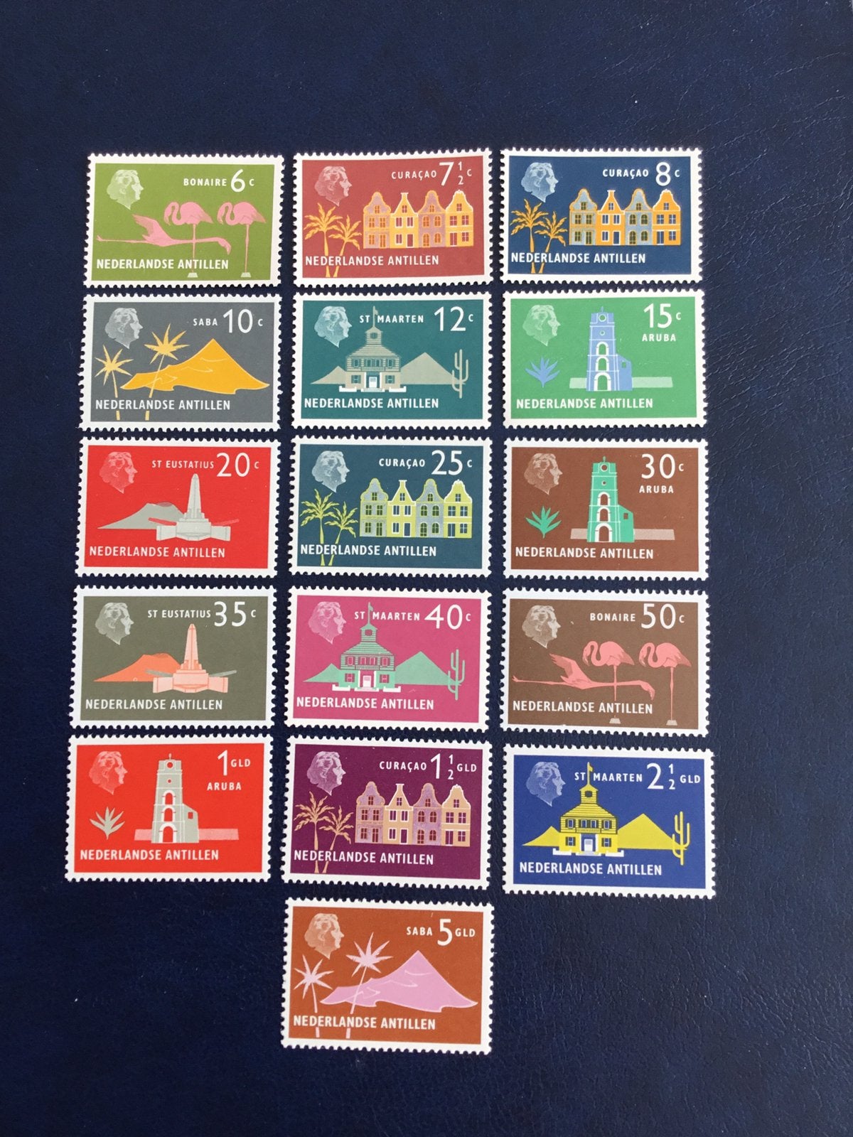 Antillen nrs 275/290, Ophalen of Verzenden, Postfris
