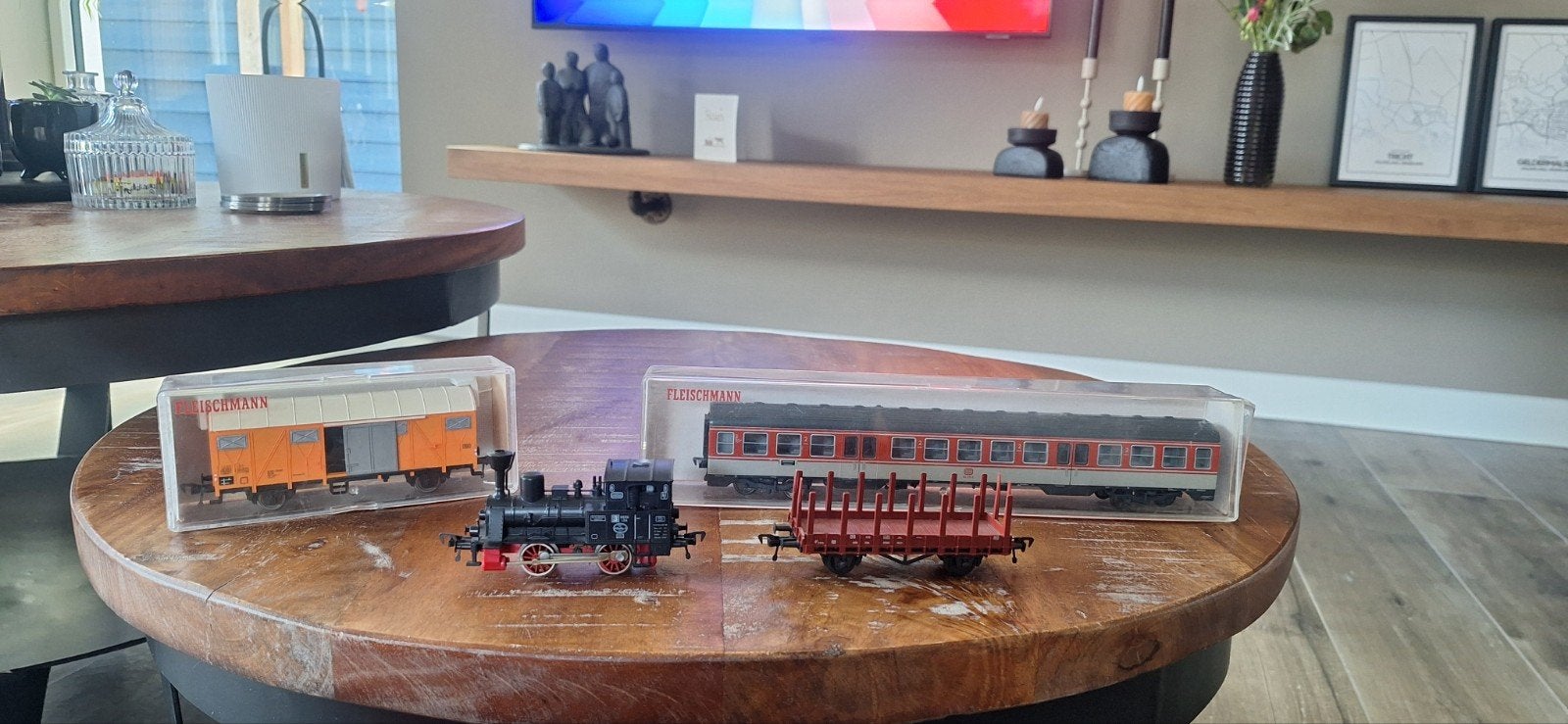 Trein set fleischmann, Antiek en Kunst, Antiek | Speelgoed, Ophalen