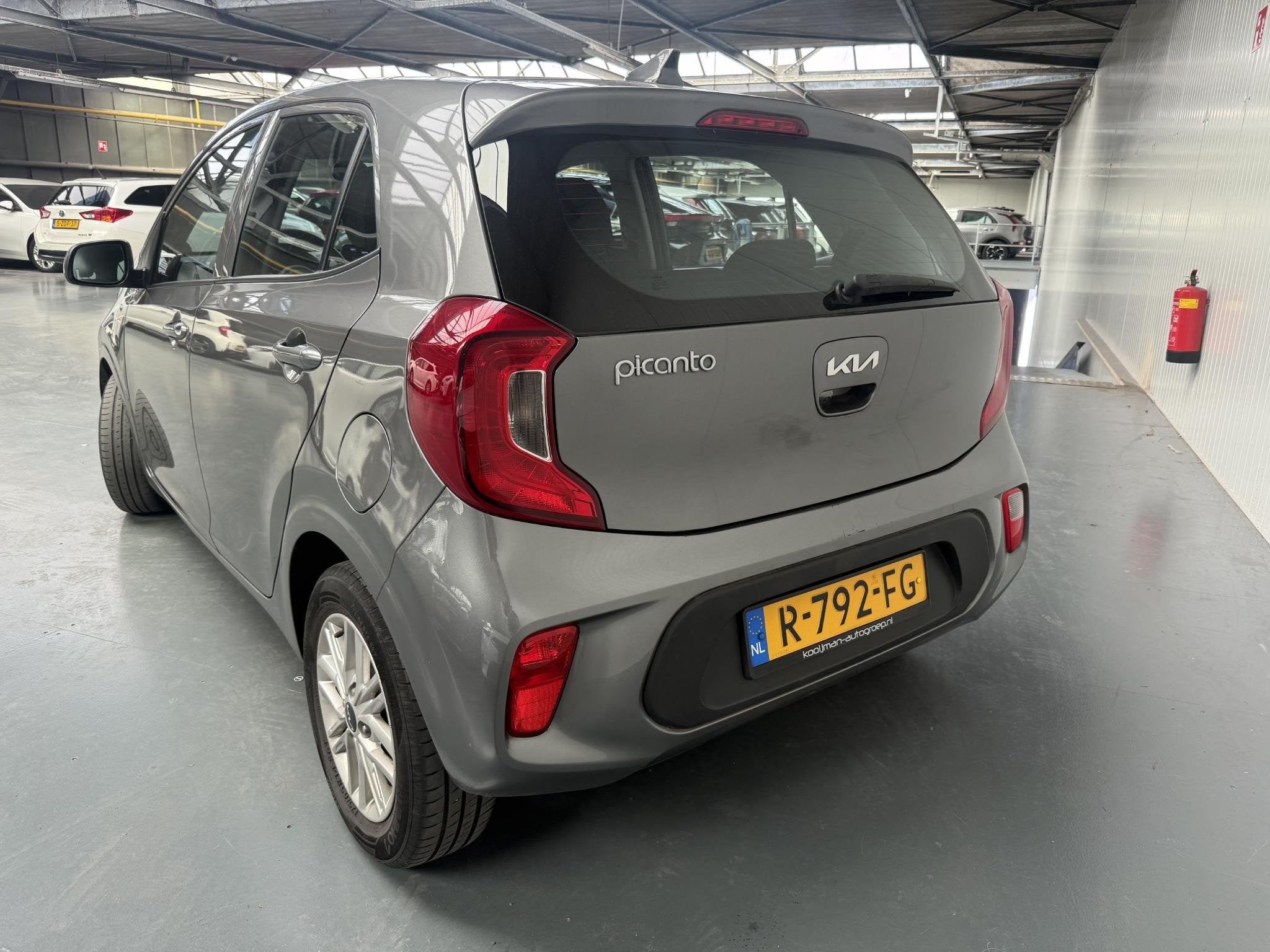 Kia Picanto 1.0 DPi DynamicLine 1e eigenaar, slechts 75195KM, Stof, Gebruikt, 4 stoelen, Origineel Nederlands