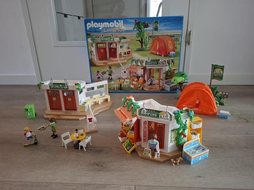 Playmobil Summer Fun Grote camping – 5432, Kinderen en Baby's, Speelgoed | Playmobil, Ophalen, Zo goed als nieuw, Complete set