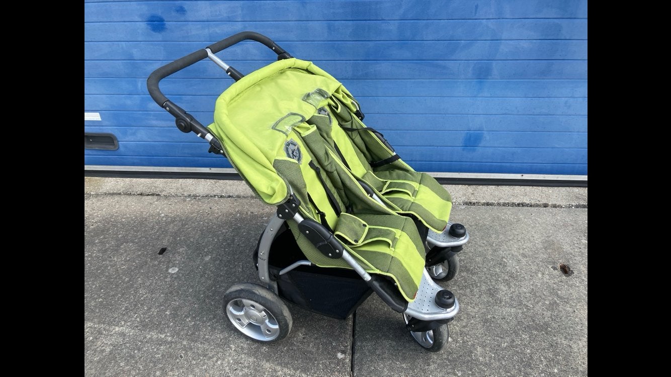 Duo / Tweeling Buggy Wandelwagen KEES - Goed Gebruikt, Kinderen en Baby's, Kinderwagens en Combinaties, Gebruikt, Duowagen, Ophalen of Verzenden