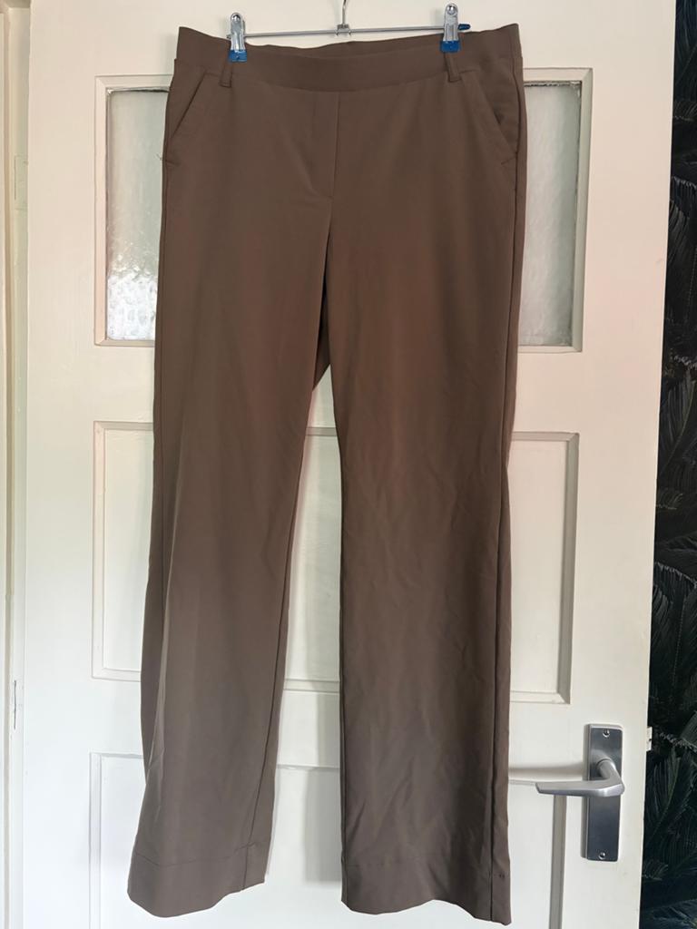 Nieuwe Enjoy Travel Broek - Maat L, Bruin, Maat 42/44 (L), Nieuw, Ophalen of Verzenden