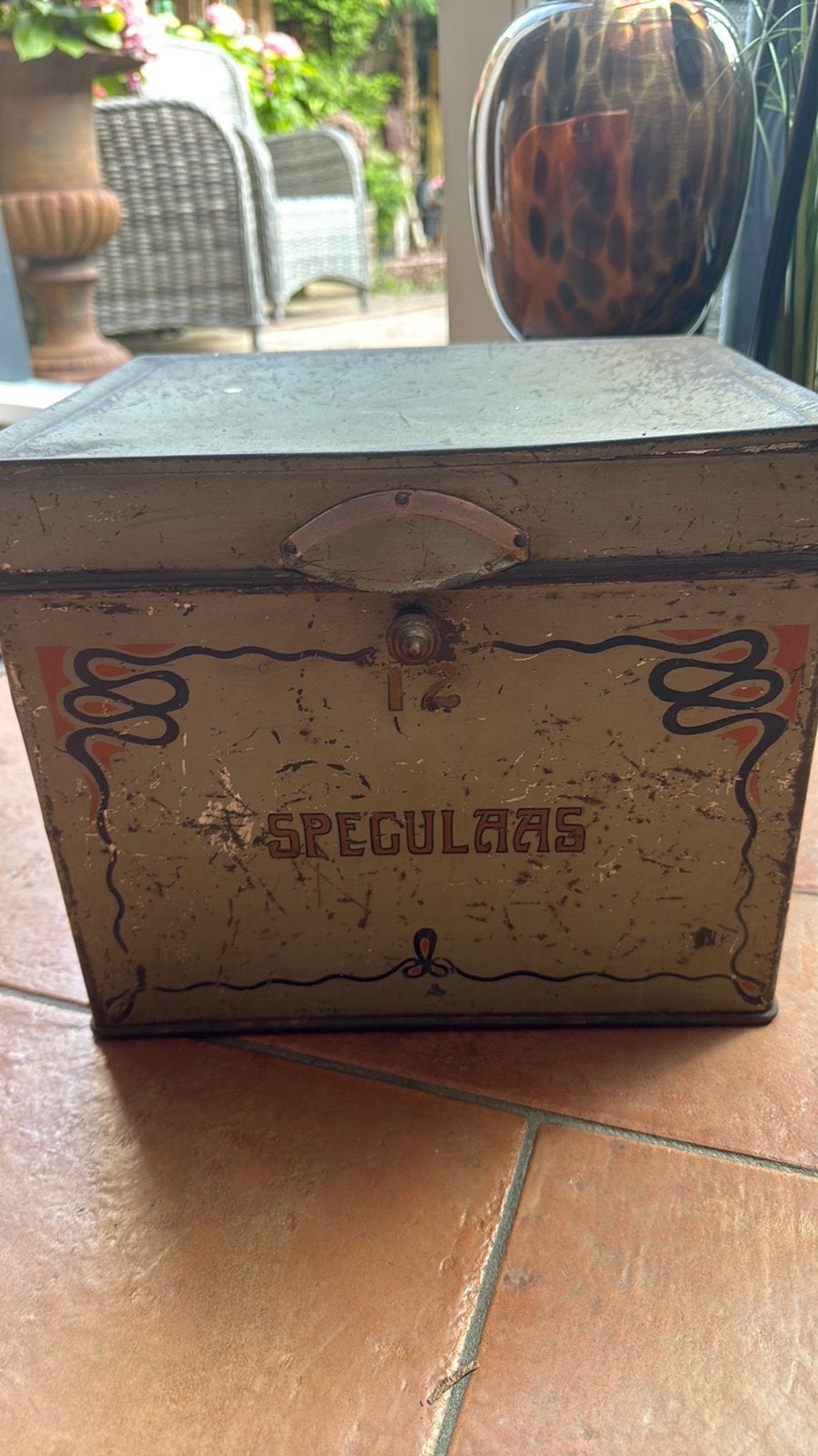 Bakkersblik speculaas, Ophalen of Verzenden, Gebruikt, Overige