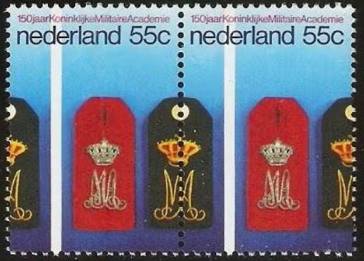 Postfris, 150 Jaar KMA paartje 1978 NVPH 1165, Verzenden, Na 1940, Postfris