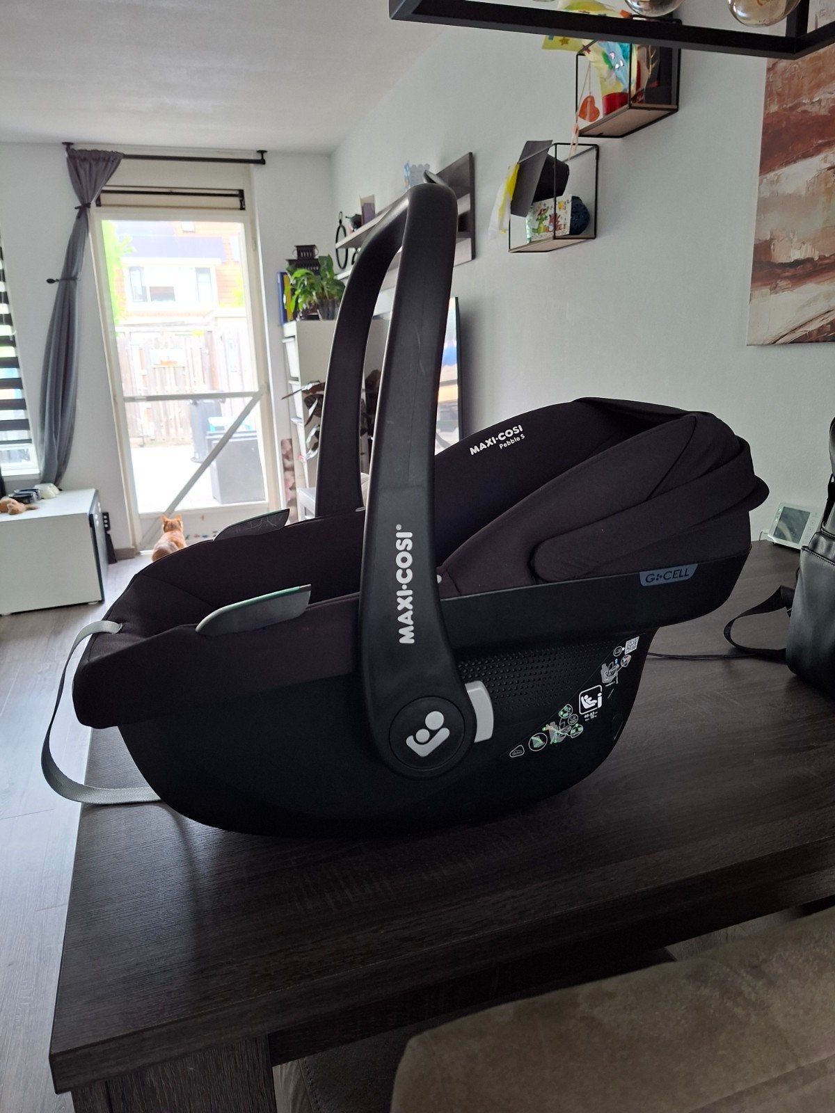 Maxi-Cosi Pebble S autostoel met FamilyFix S base, Ophalen, Zo goed als nieuw, Isofix, 0 t/m 13 kg