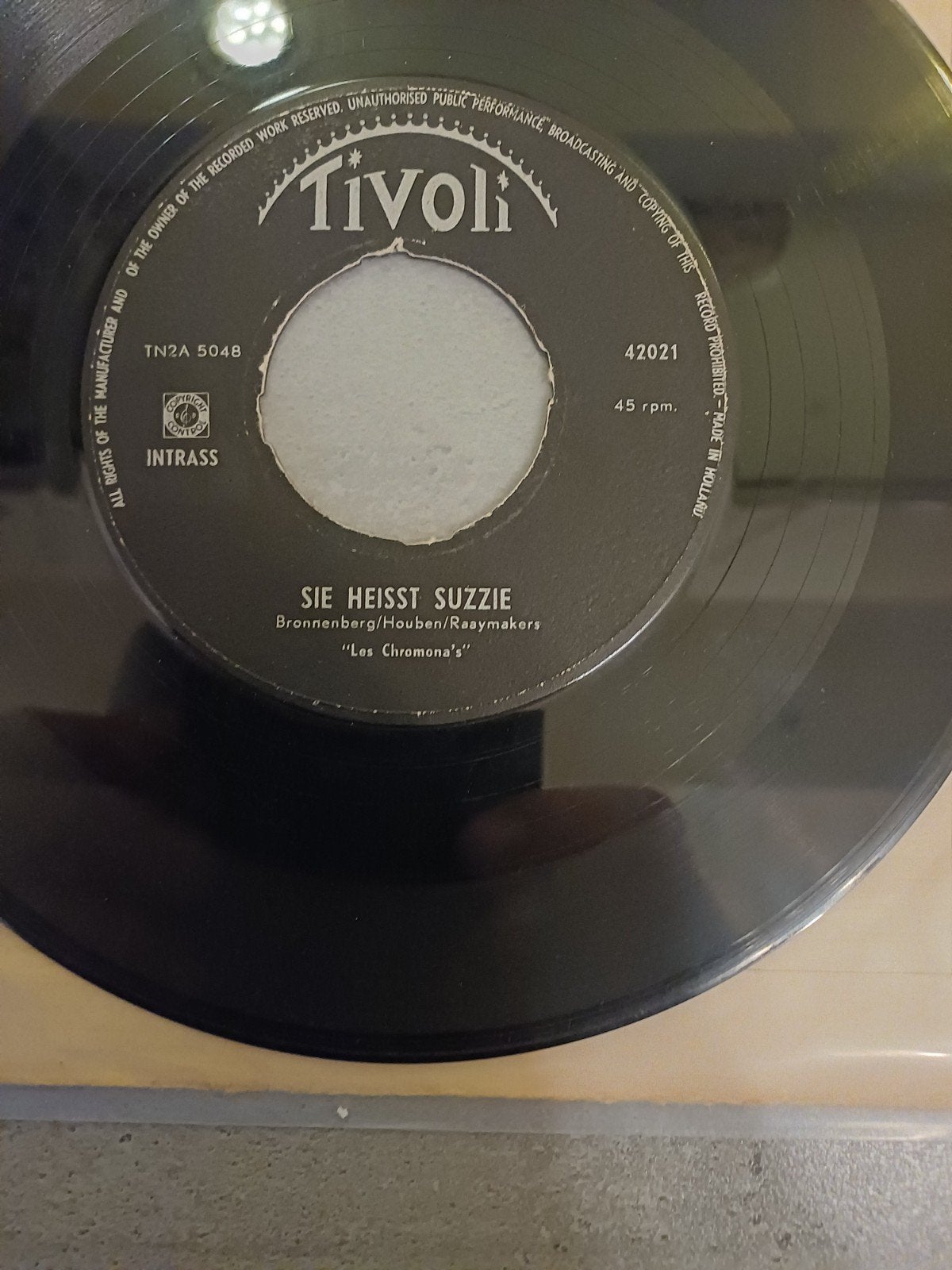 Tivoli. Se heist sussie---blau war das meer, Ophalen of Verzenden, Zo goed als nieuw, Pop