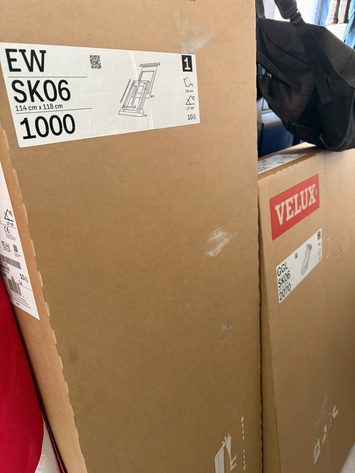 Velux dakraam GGL-SK06 incl gootstukken, Ophalen of Verzenden, Nieuw, Dakraam, 80 tot 120 cm