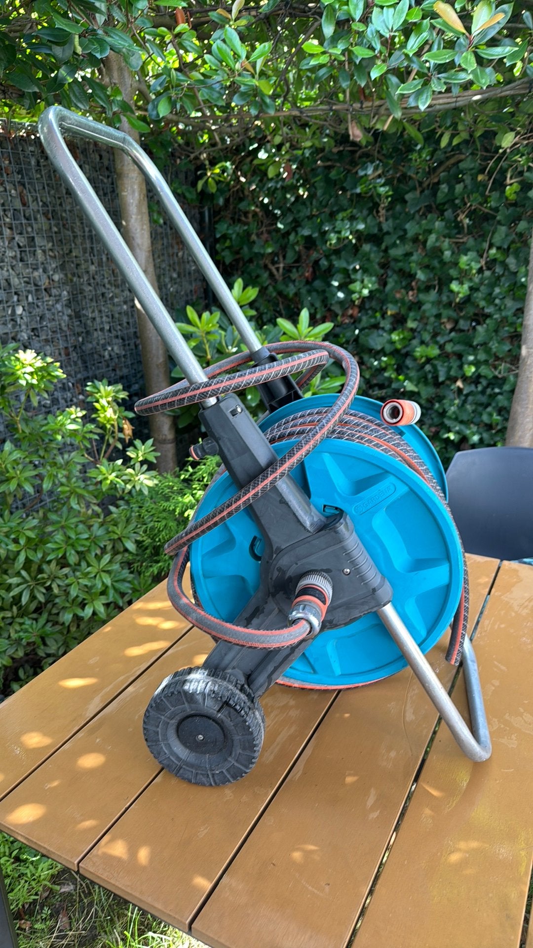 Gardena tuinslang 20 meter, Ophalen, Gebruikt, Tuinslanghaspel