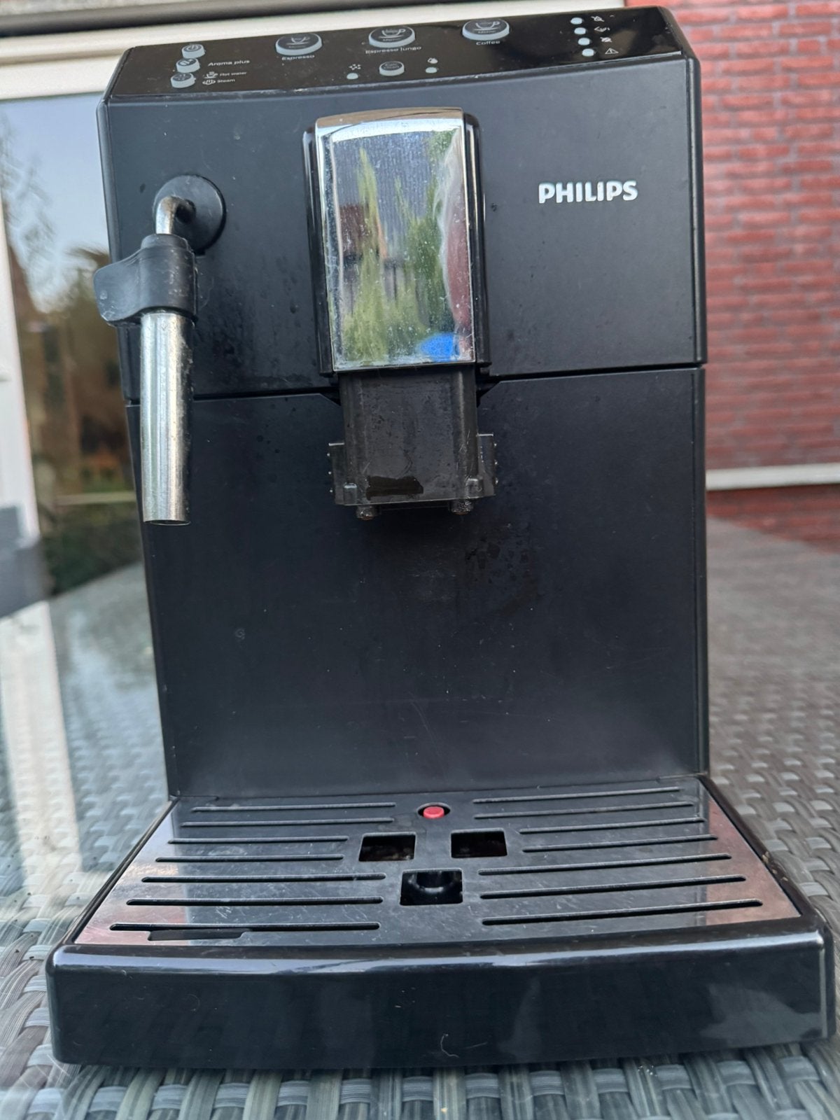 Philips HD 8827 volautomatische koffie machine, Ophalen, Zo goed als nieuw, Koffiemachine