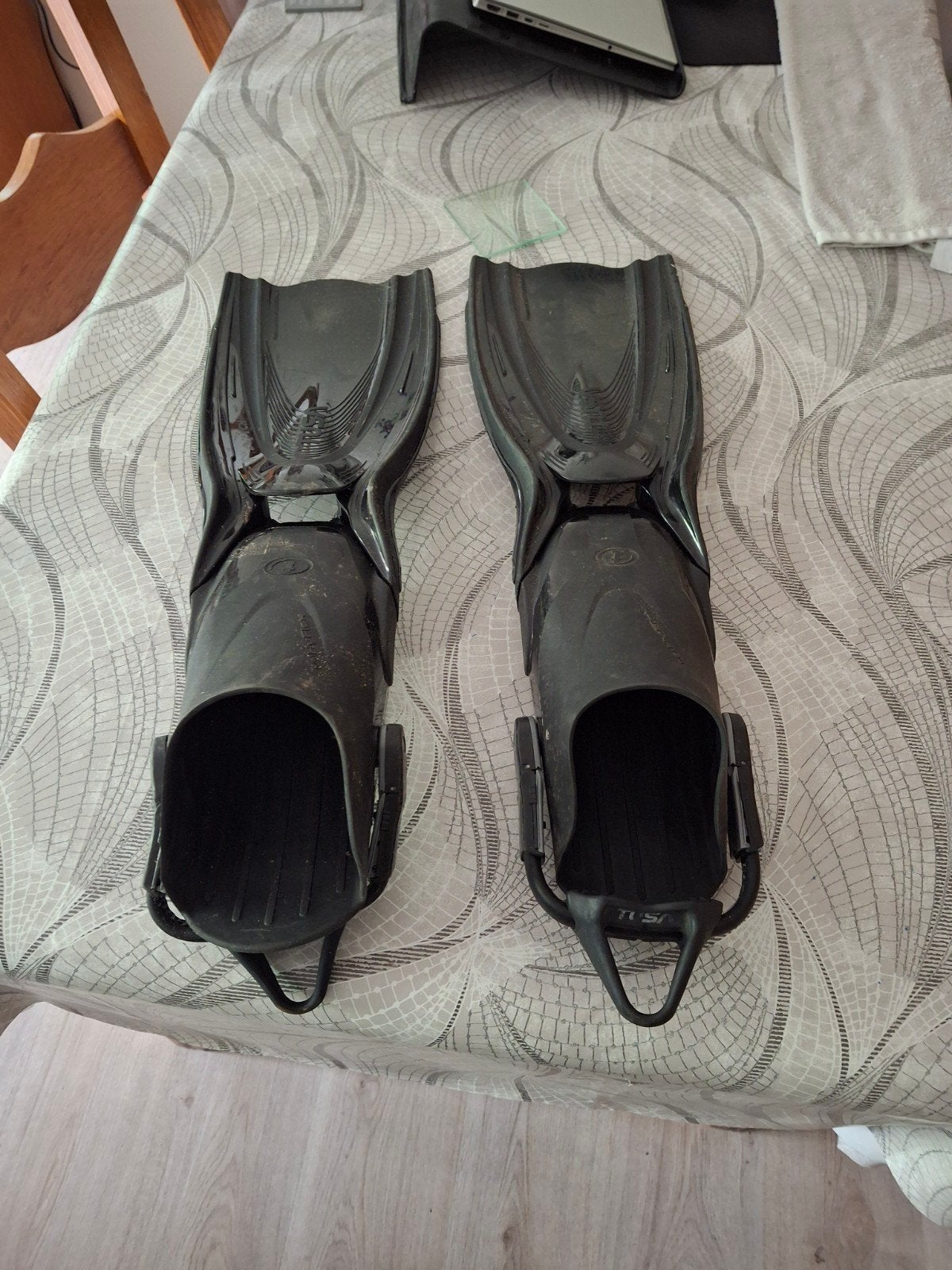 TUSA Duikvliezen L-XL - Gebruikt, Ophalen of Verzenden, Gebruikt, Zwem- of Duikvliezen