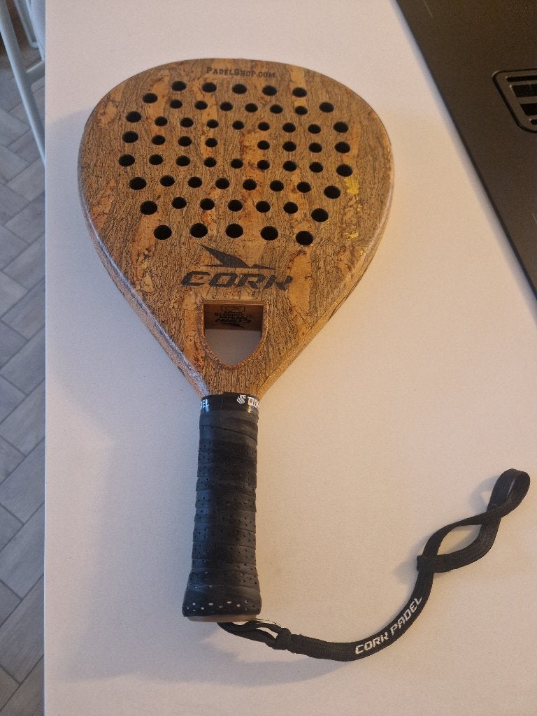CORK Hybride II padelracket zgan, Sport en Fitness, Ophalen of Verzenden, Zo goed als nieuw, Padelracket