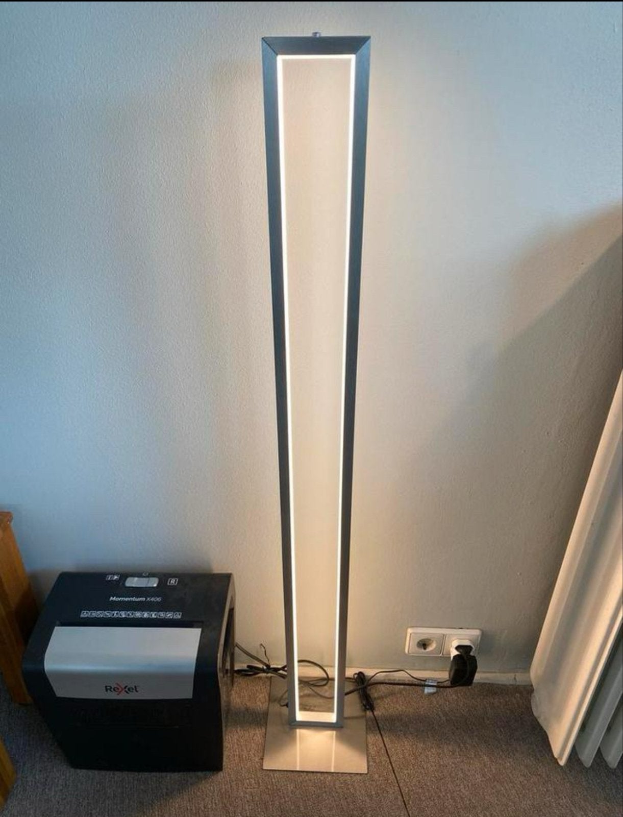 Nieuwe aluminium Dimbare LED Vloerlamp met Warm Licht, Ophalen, Nieuw, Metaal, 100 tot 150 cm