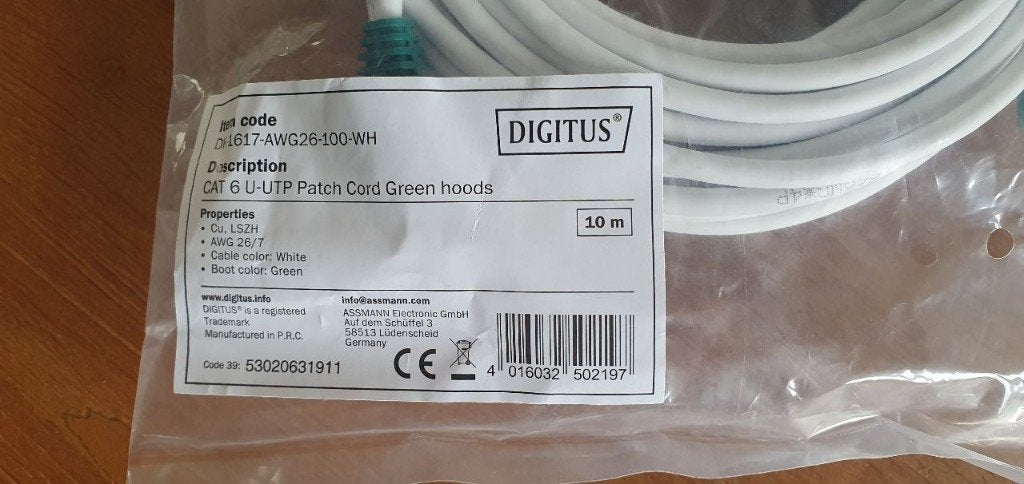 UTP kabel CAD 6, Ophalen of Verzenden, Nieuw