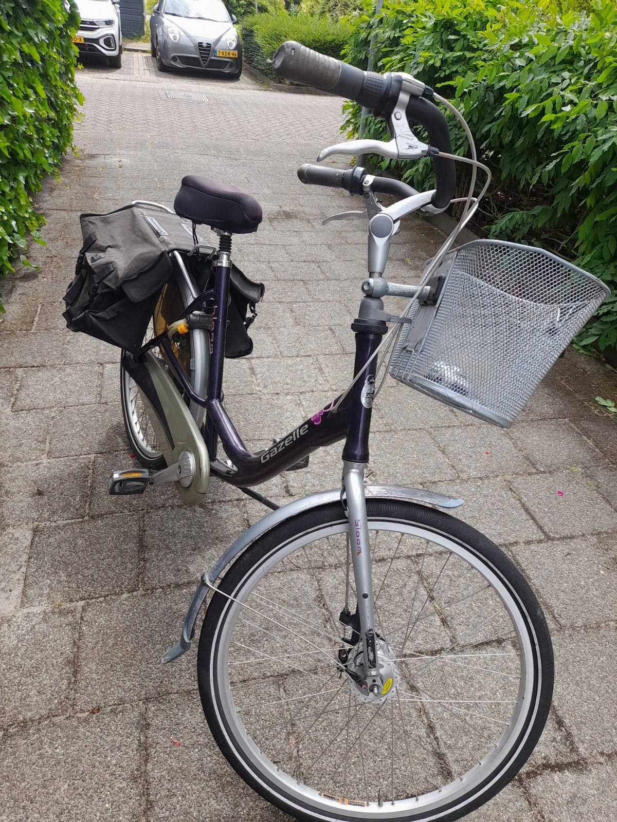 Gazelle Bloom damesfiets framehoogte 57, Fietsen en Brommers, Fietsen | Driewielfietsen, Ophalen, Gebruikt