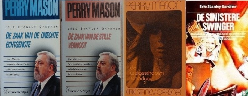 Nog 4 pockets van Perry Mason (Erle Stanley Gardner), Boeken, Ophalen of Verzenden, Gelezen, Erle Stanley Gardner