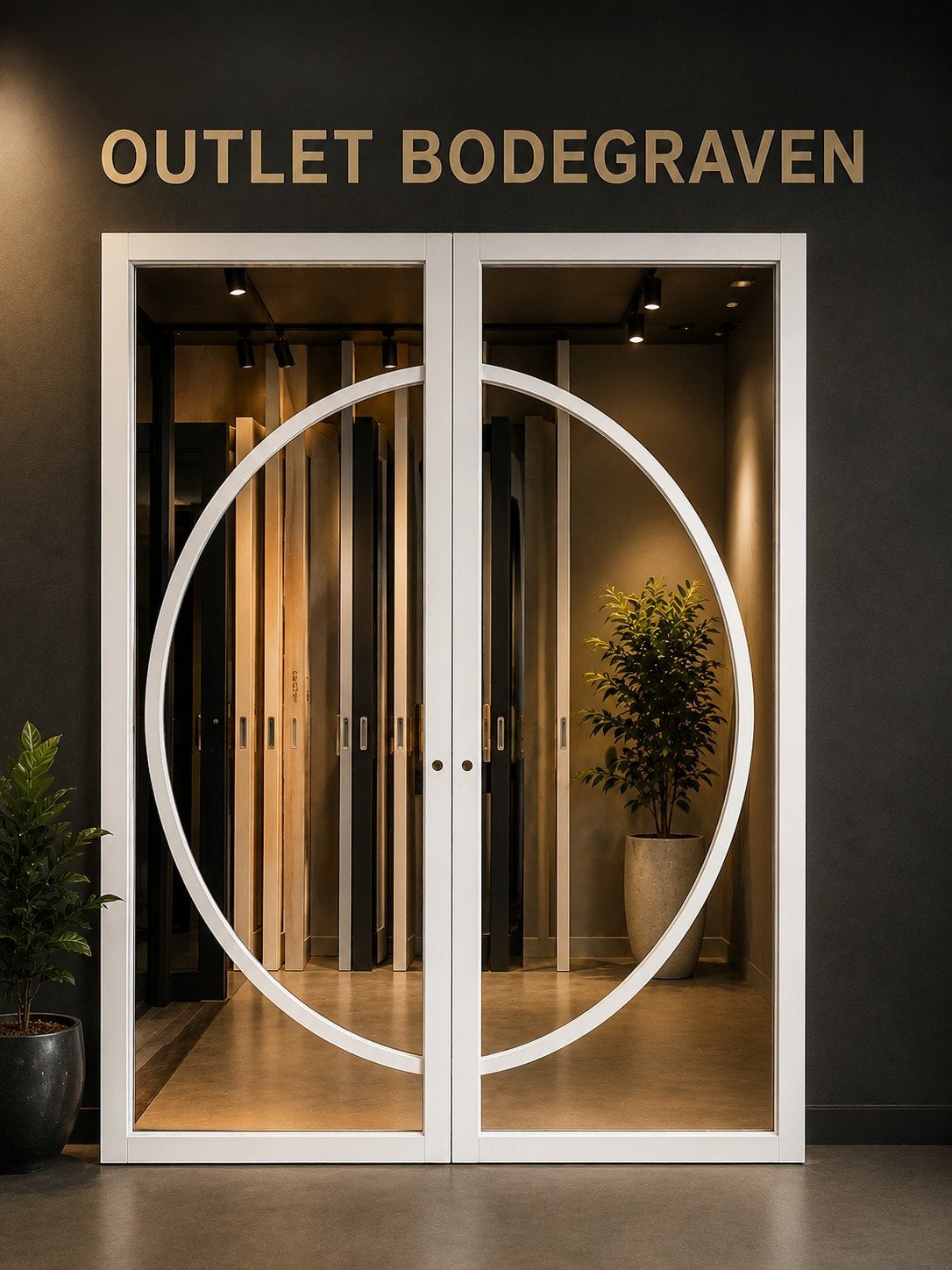 Skantrae SSL 4613 Blank Binnendeur - Modern Design, 215 cm of meer, Binnendeur, Nieuw, Ophalen of Verzenden