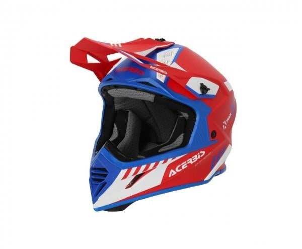 acerbis x-track red/blue, XS, Offroadhelm, ., .