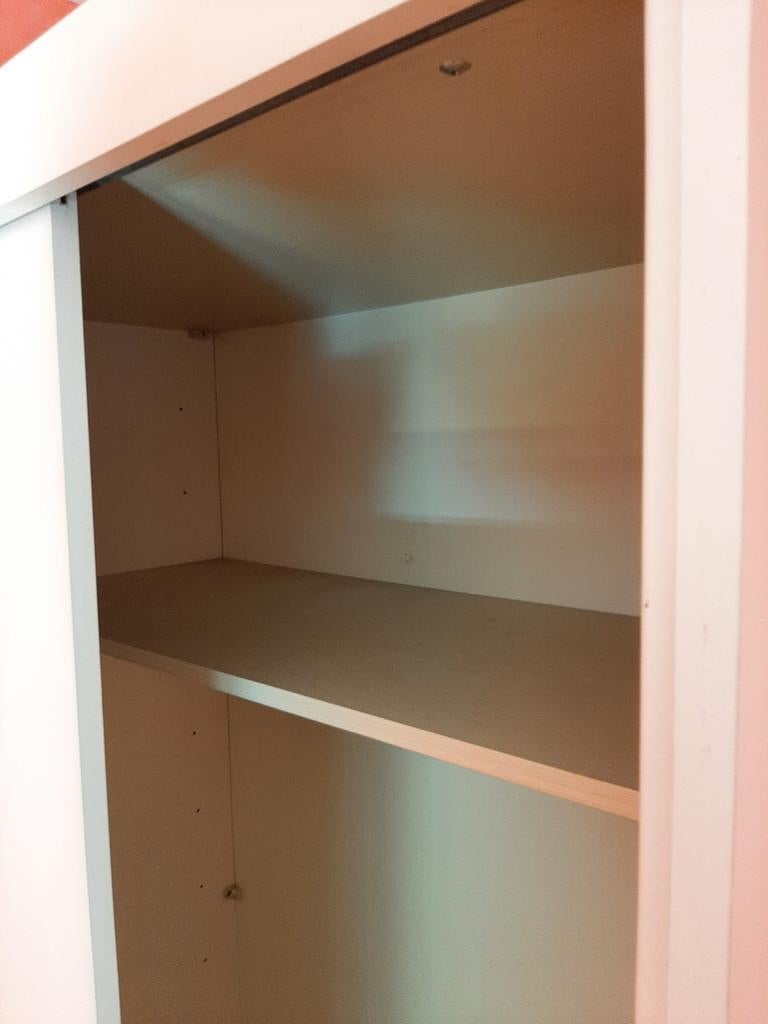 Linnenkast hang-legkast met schuifdeuren 100x60x200 cm, Huis en Inrichting, Kasten | Kledingkasten, Ophalen, Zo goed als nieuw