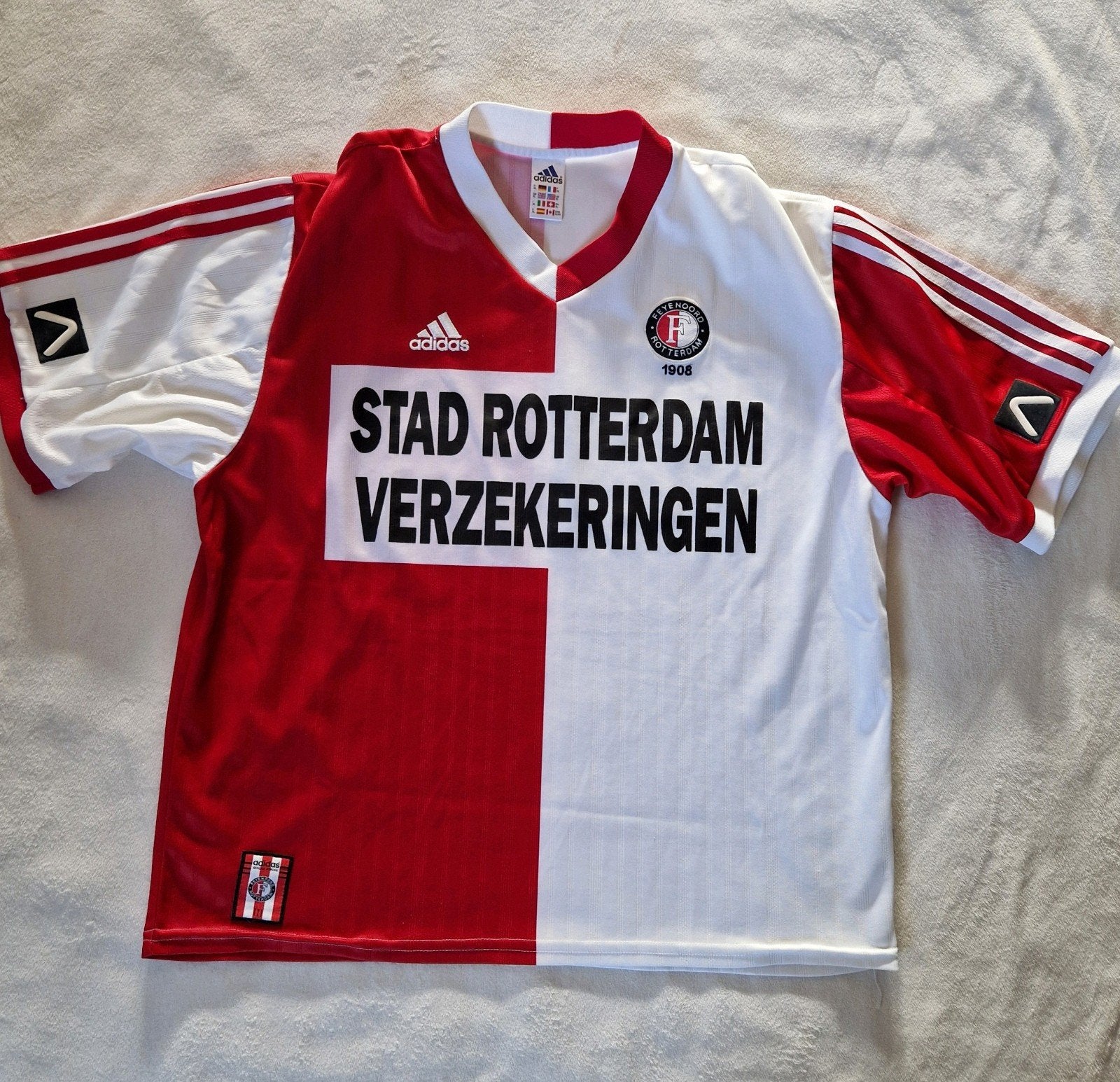 Feyenoord shirt 1999 2000 Rotterdam, Zwart, Maat 56/58 (XL), Ophalen of Verzenden, Zo goed als nieuw