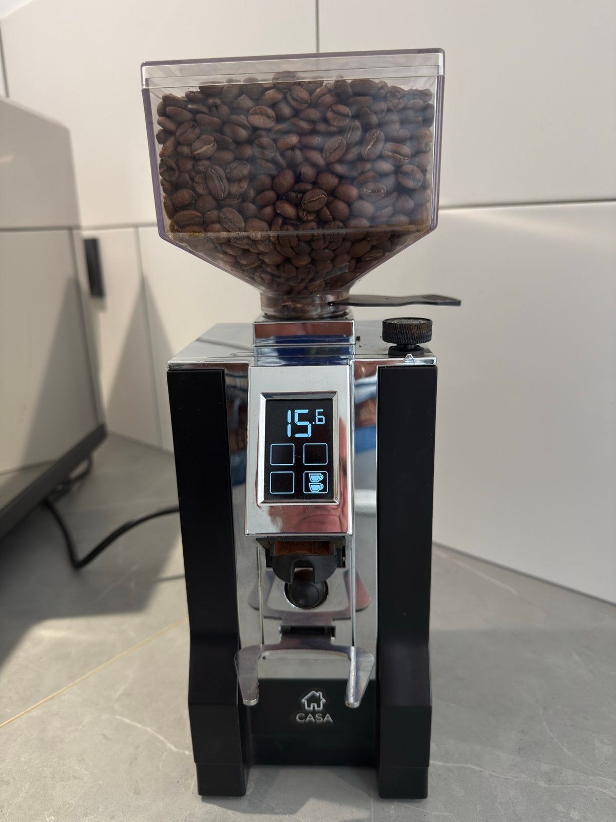 Eureka Mignon Casa Koffiemolen - Zwart, Ophalen, Gebruikt, Overige modellen, 10 kopjes of meer