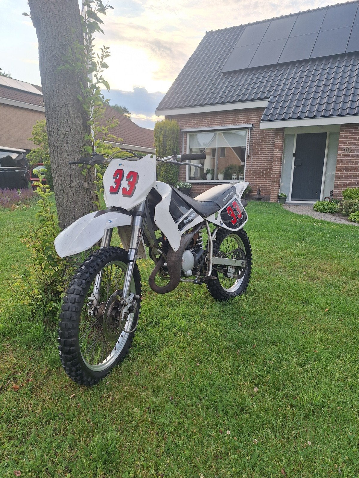 Rieju crossbrommer 70cc, Fietsen en Brommers, Ophalen, Gebruikt, Overige merken
