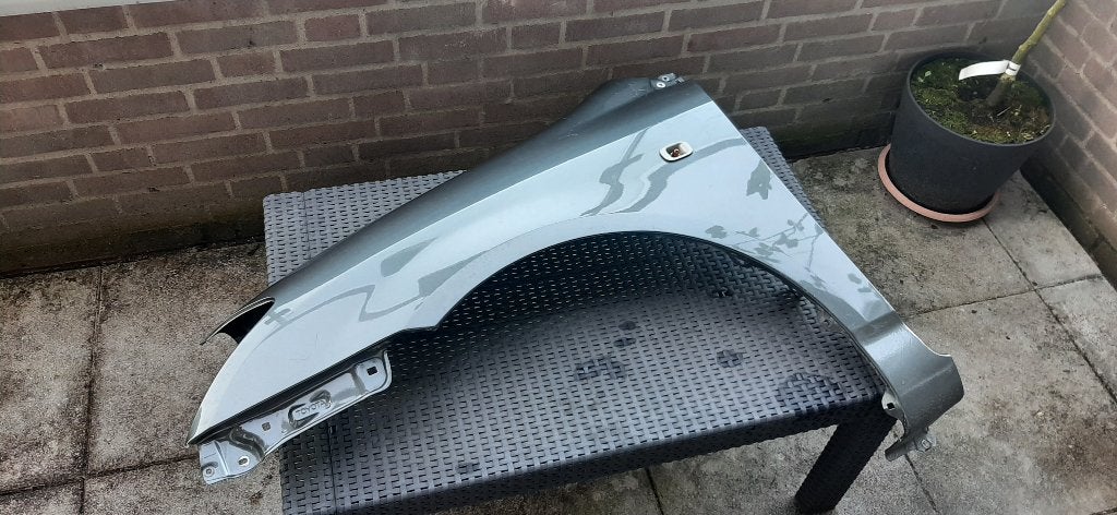 linker voorscherm Toyota Corolla E12 2001-2008, Auto-onderdelen, Gebruikt, Voor, Ophalen of Verzenden, Spatbord