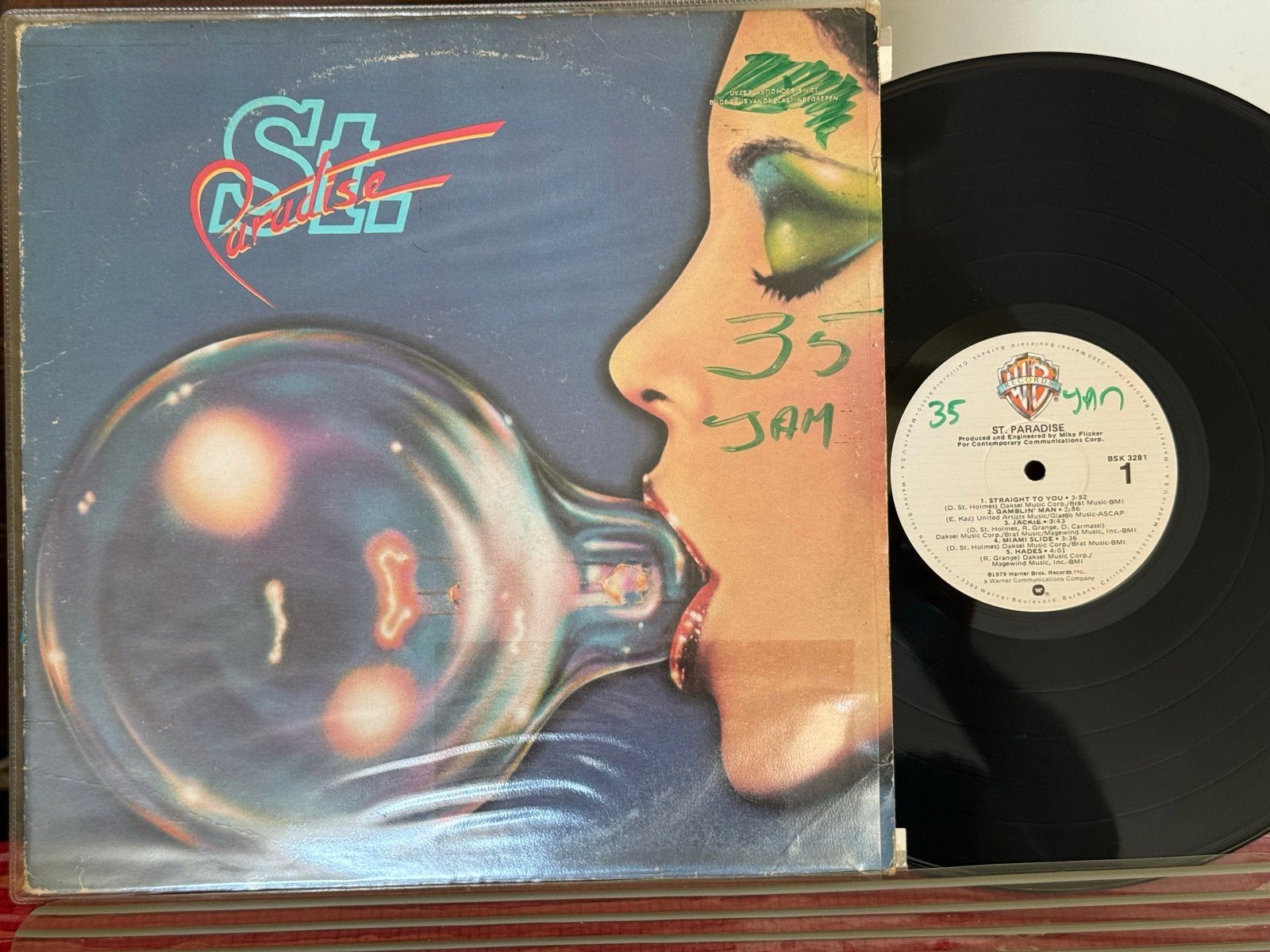 St. Paradise - St. Paradise LP (1979), LP, Originele persing, Ophalen of Verzenden, Zo goed als nieuw