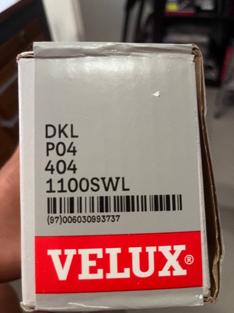 2X VELUX DKL P04, 2x VELUX DKL P010 ( NIEUW IN DOOS), Blauw, 100 tot 150 cm, Nieuw, 50 tot 100 cm