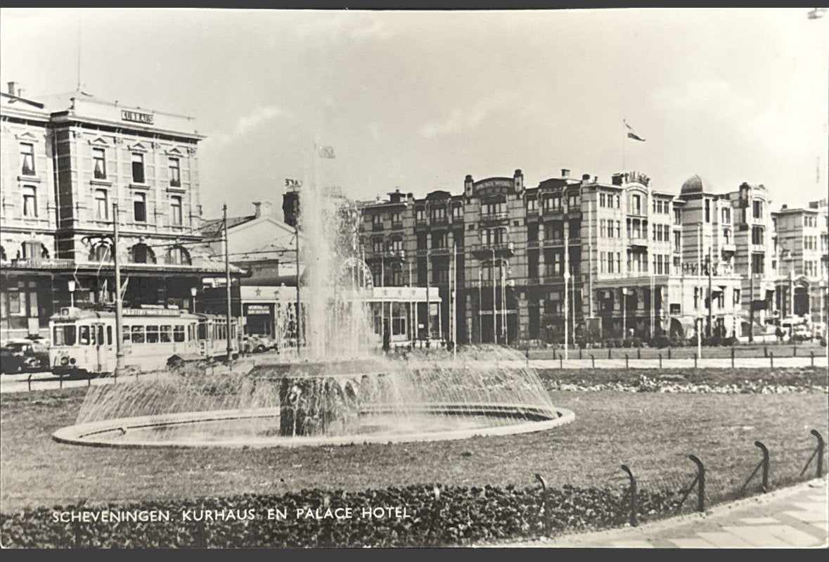 Scheveningen, kurhaus en palace hotel, Ophalen of Verzenden, 1960 tot 1980, Ongelopen, Zuid-Holland