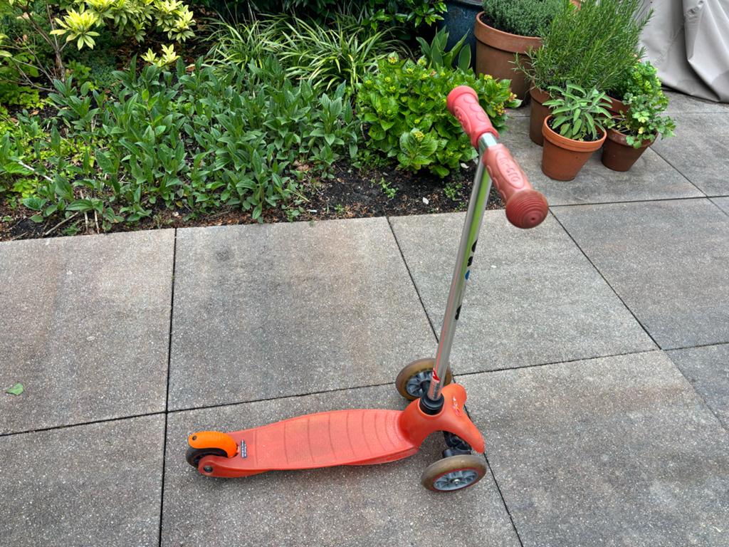 Micro mini step - Oranje, Fietsen en Brommers, Steps, Ophalen, Gebruikt, Gewone step