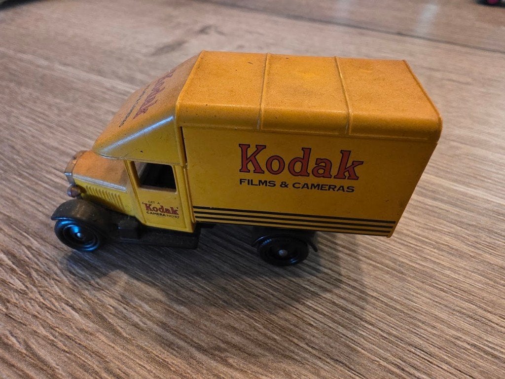 Vintage Kodak Films & Cameras Speelgoed Vrachtwagen, Ophalen of Verzenden, Zo goed als nieuw, Auto's