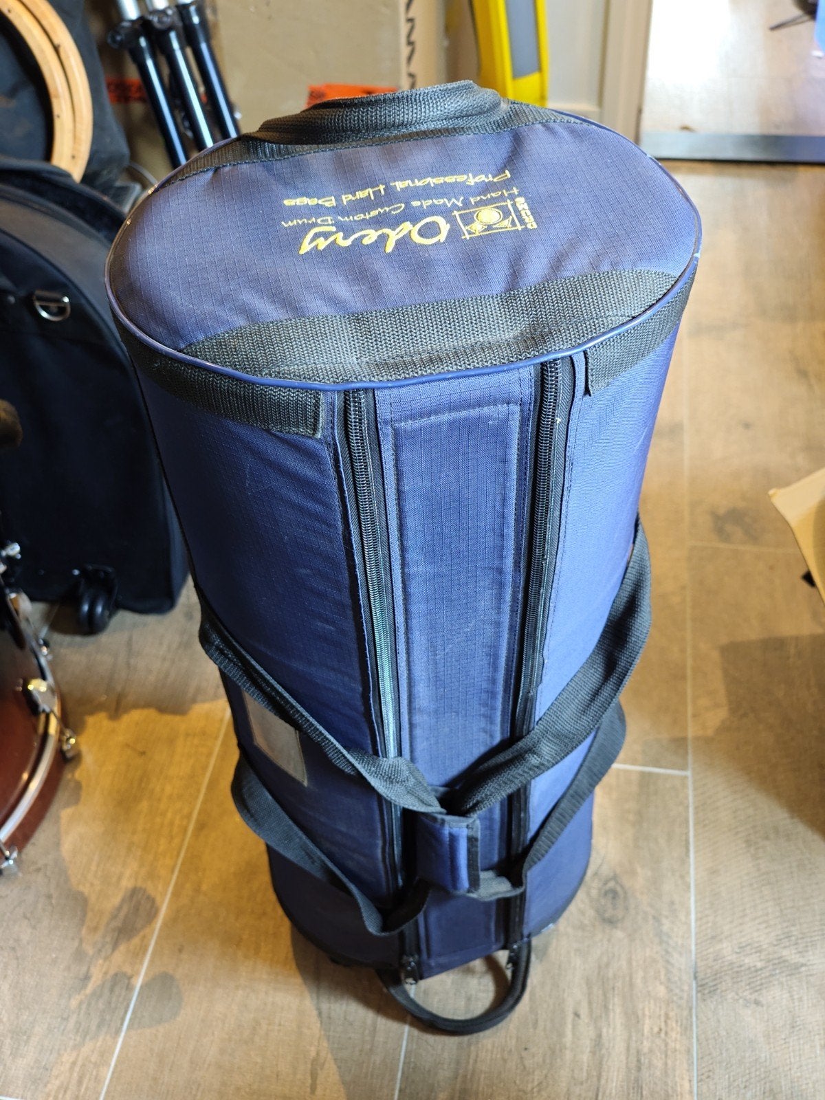 Odery Drum Hard Bag met wielen - Zo goed als nieuw, Ophalen of Verzenden, Zo goed als nieuw, Percussie, Flightcase