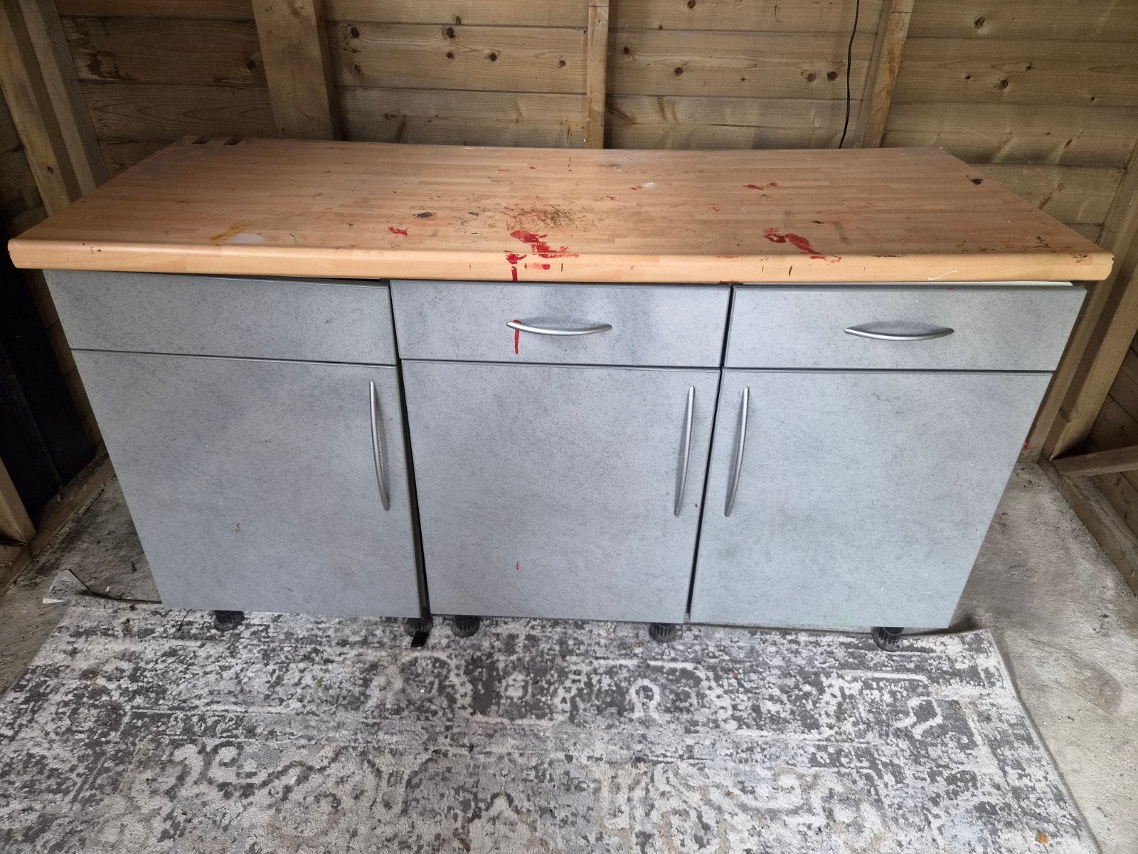 Werkbureau GRATIS, Huis en Inrichting, Ophalen, Gebruikt