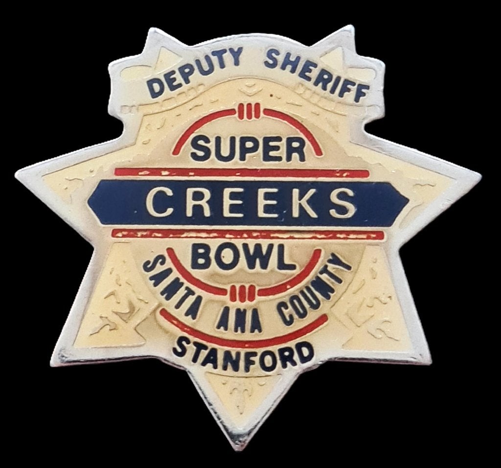 Super- Creeks Bowl pin, Verzenden, Nieuw, Sport, Speldje of Pin