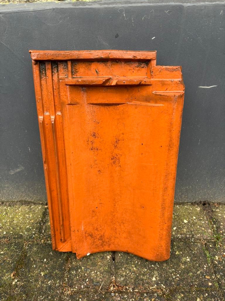+/-85m2 Teeuwen Dakpannen rood, Doe-het-zelf en Verbouw, Dakpannen en Dakbedekking, Ophalen, Gebruikt, Steen of Klei, 15 m² of meer