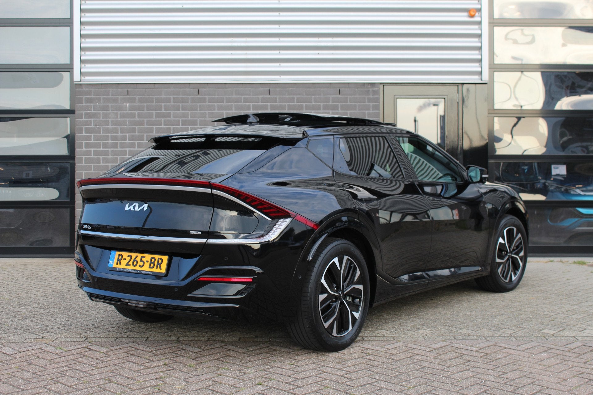 Kia Ev6 GT-Line 77.4 kWh / Panoramadak / Meridian / SOH 96.6, Auto's, Kia, Automaat, Achterwielaandrijving, Gebruikt, Met garantie (alle)